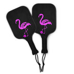 400 - tsgarielle® • Rosa Flamant • Conjunto de raquetes de pickleball • Preto