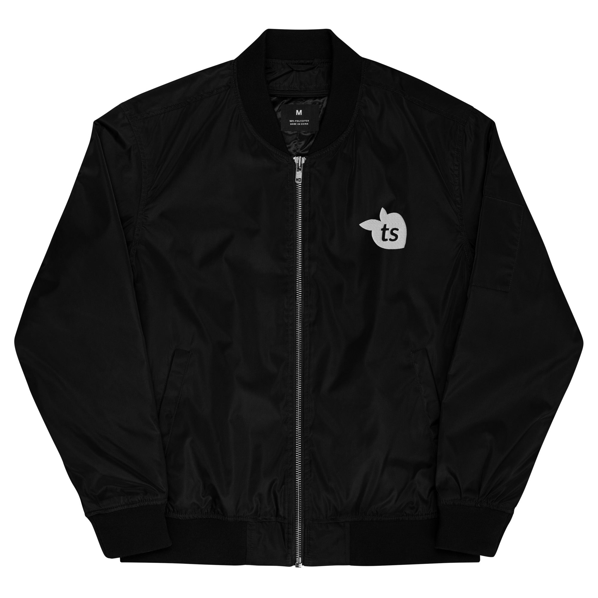tsgabrielle® • Masculino • Jaqueta Bomber Premium • Preto