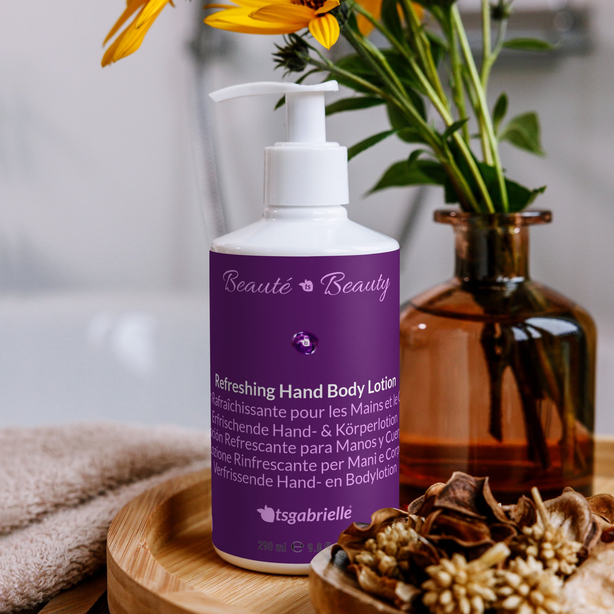 tsgabrielle • Beauté • Beleza • Loção Refrescante para Mãos e Corpo • 290 ml
