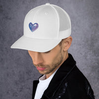 tsgabrielle® • TransLove • Boné Trucker • Branco