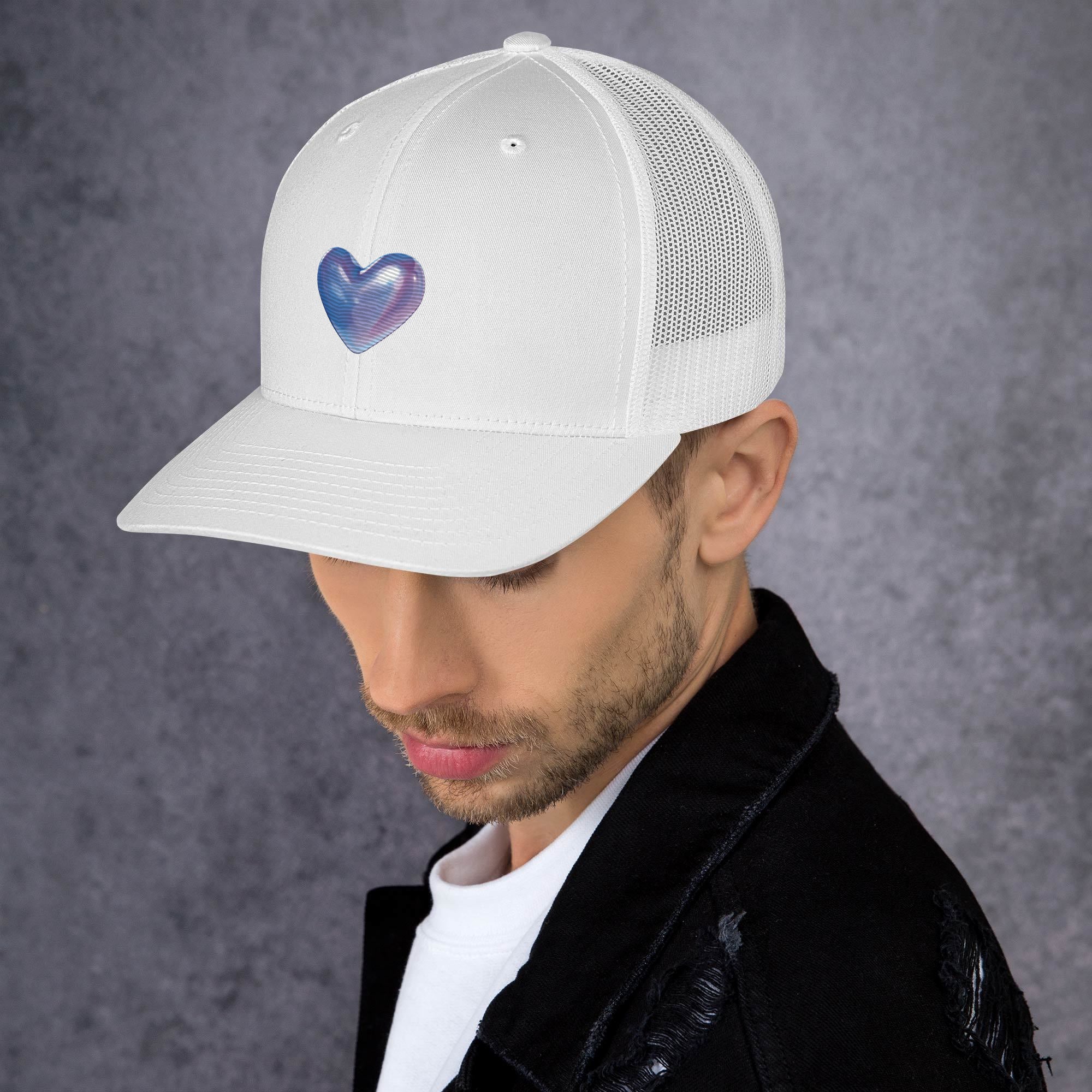 tsgabrielle® • TransLove • Boné Trucker • Branco