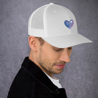 tsgabrielle® • TransLove • Boné Trucker • Branco