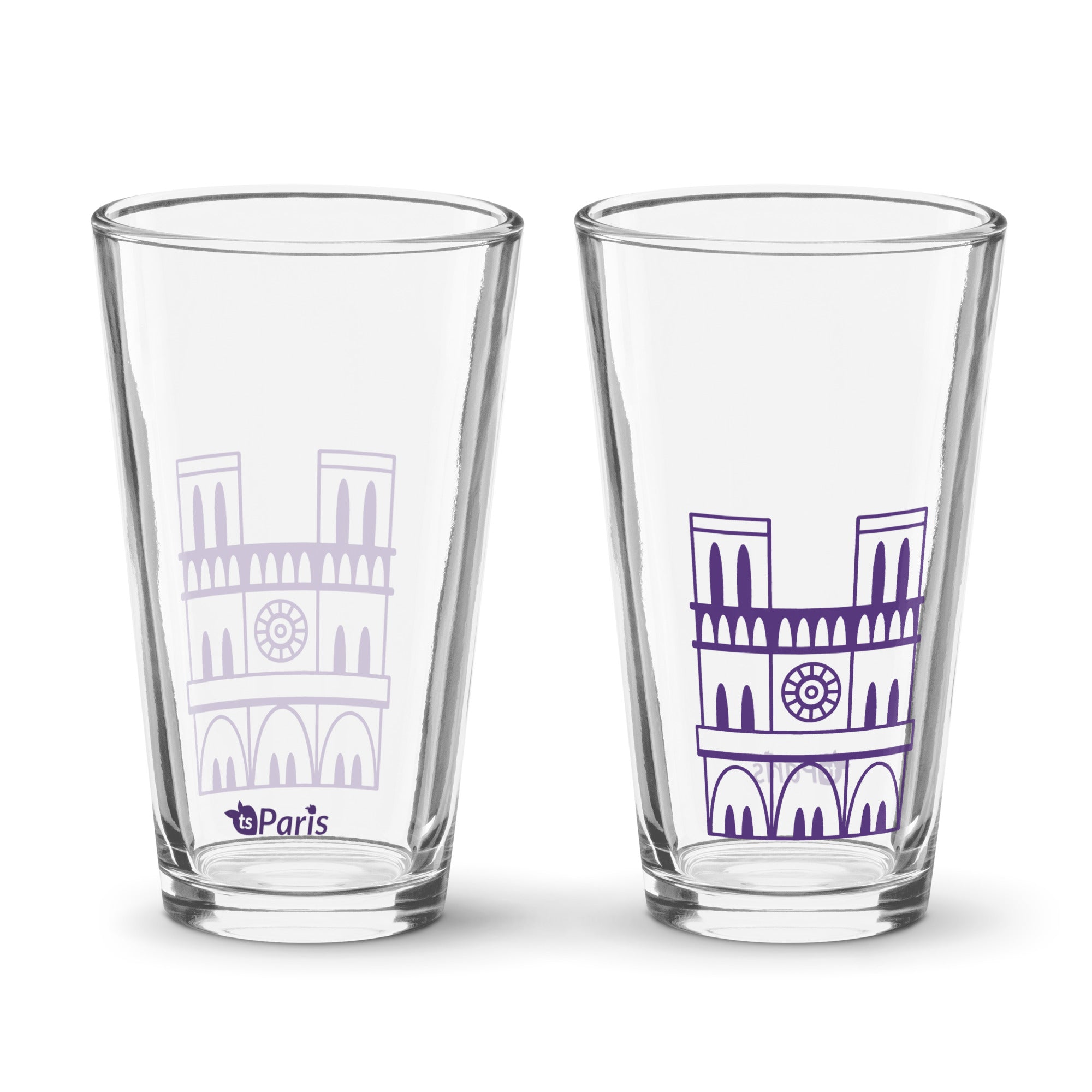 tsgabrielle® • Paris - Catedral de Notre-Dame • Copo Shaker Pint • 473 ml