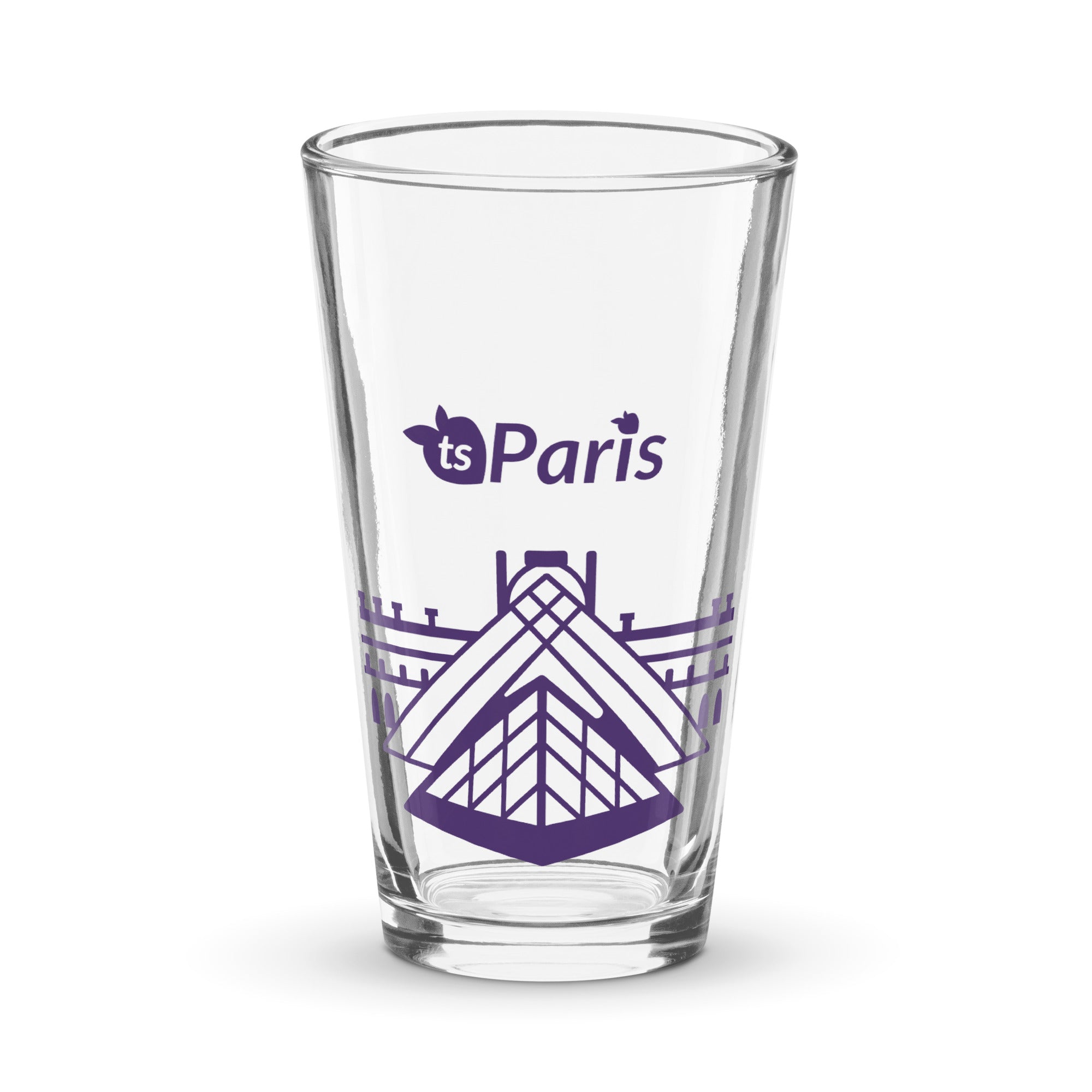 tsgabrielle® • Paris - A Pirâmide do Louvre • Copo Shaker Pint • 16 oz