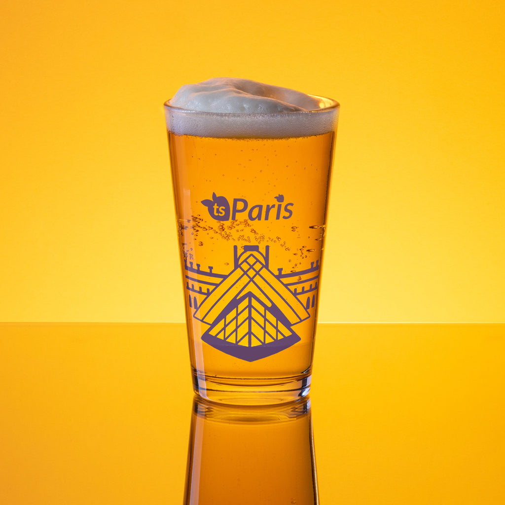 tsgabrielle® • Paris - Pirâmide do Louvre • Copo Shaker Pint • 473 ml
