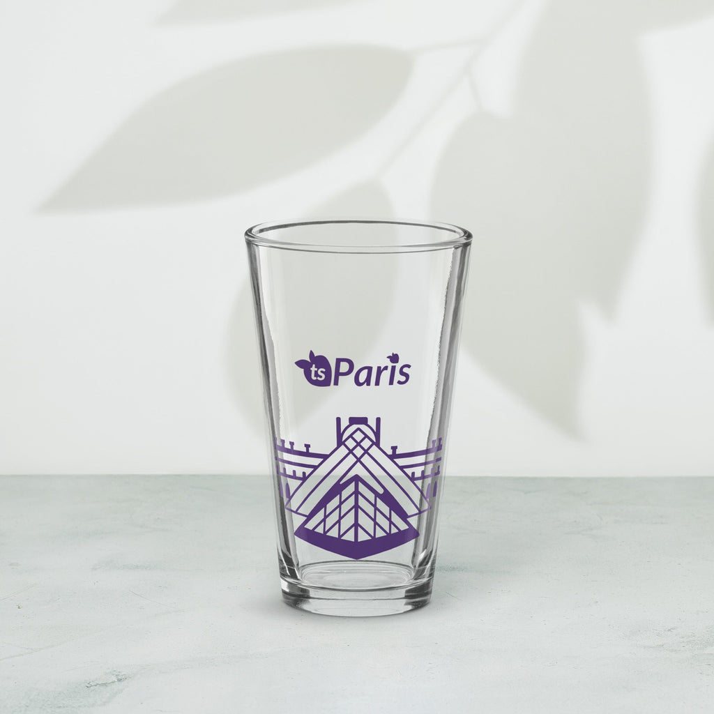 tsgabrielle® • Paris - Pirâmide do Louvre • Copo Shaker Pint • 473 ml