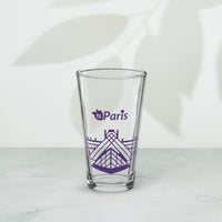 tsgabrielle® • Paris - A Pirâmide do Louvre • Copo Shaker Pint • 16 oz