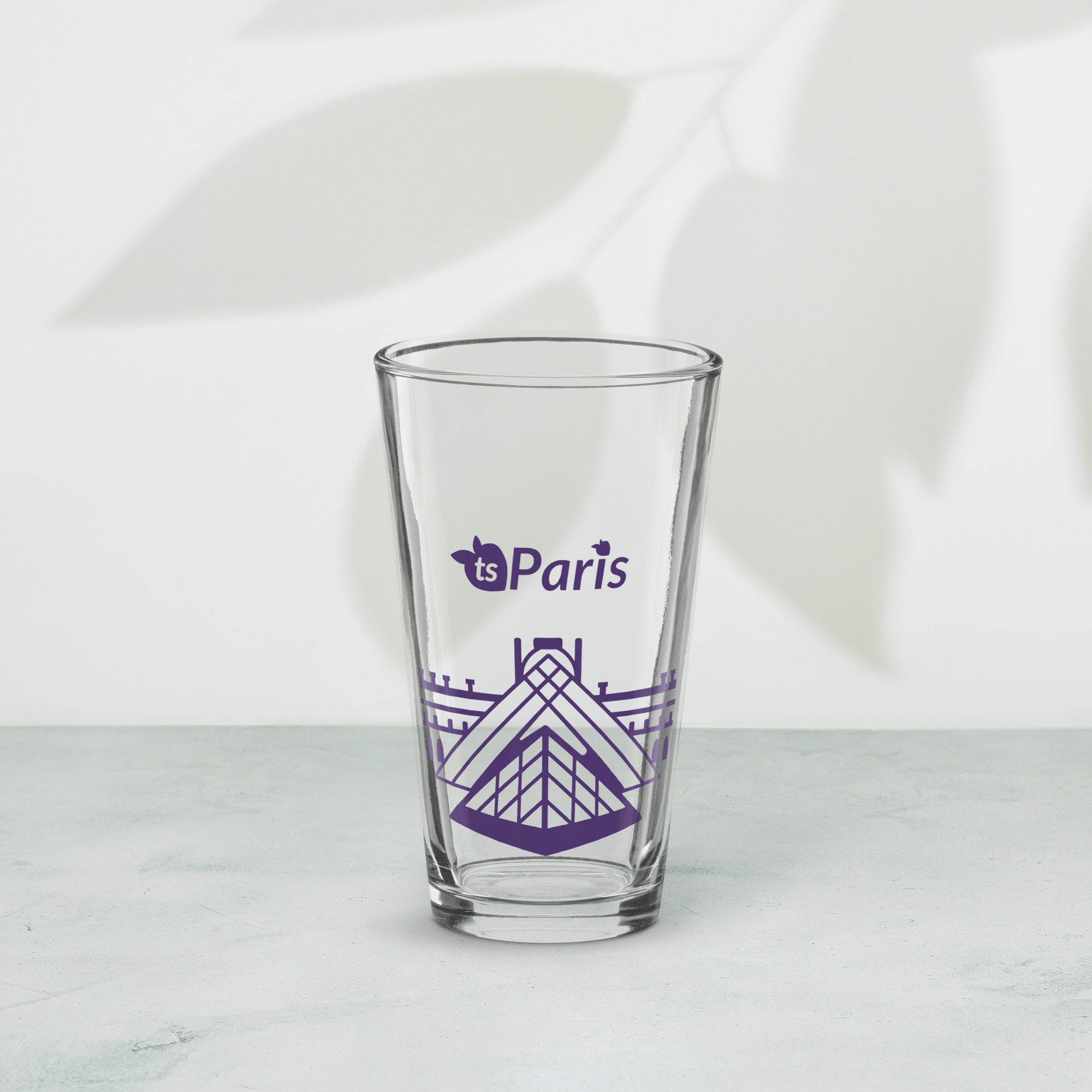tsgabrielle® • Paris - Pirâmide do Louvre • Copo Shaker Pint • 473 ml
