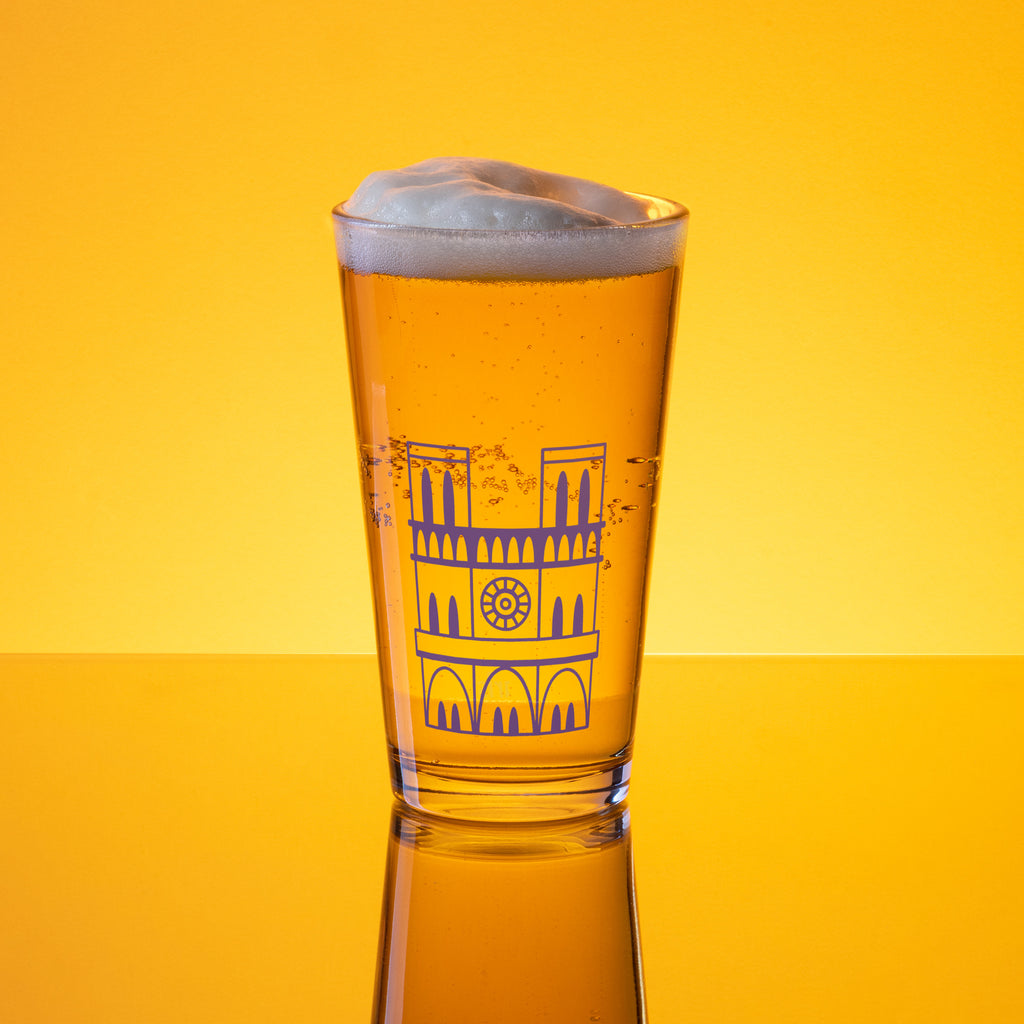 tsgabrielle® • Paris - Catedral de Notre-Dame • Copo Shaker Pint • 16 oz