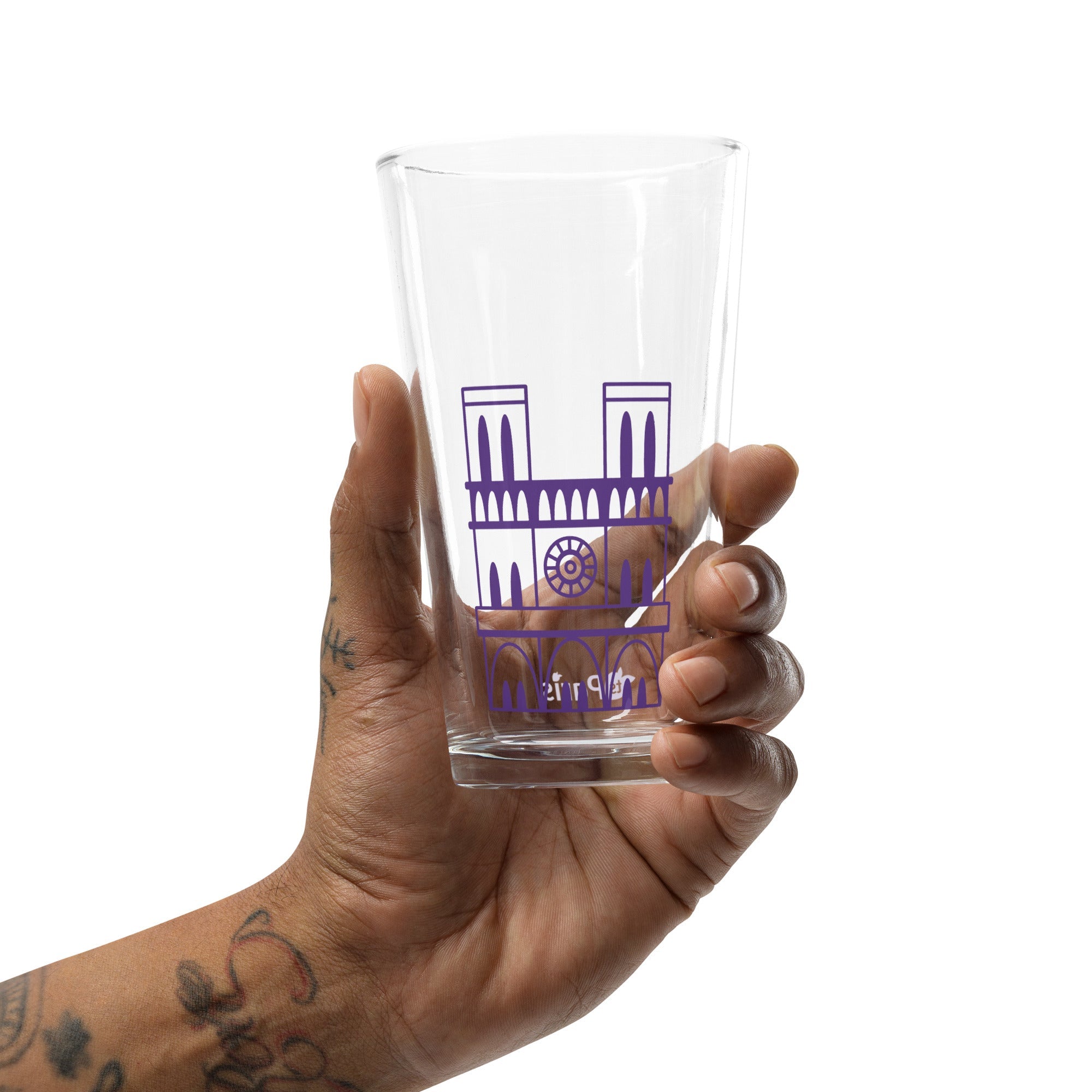 tsgabrielle® • Paris - Catedral de Notre-Dame • Copo Shaker Pint • 473 ml