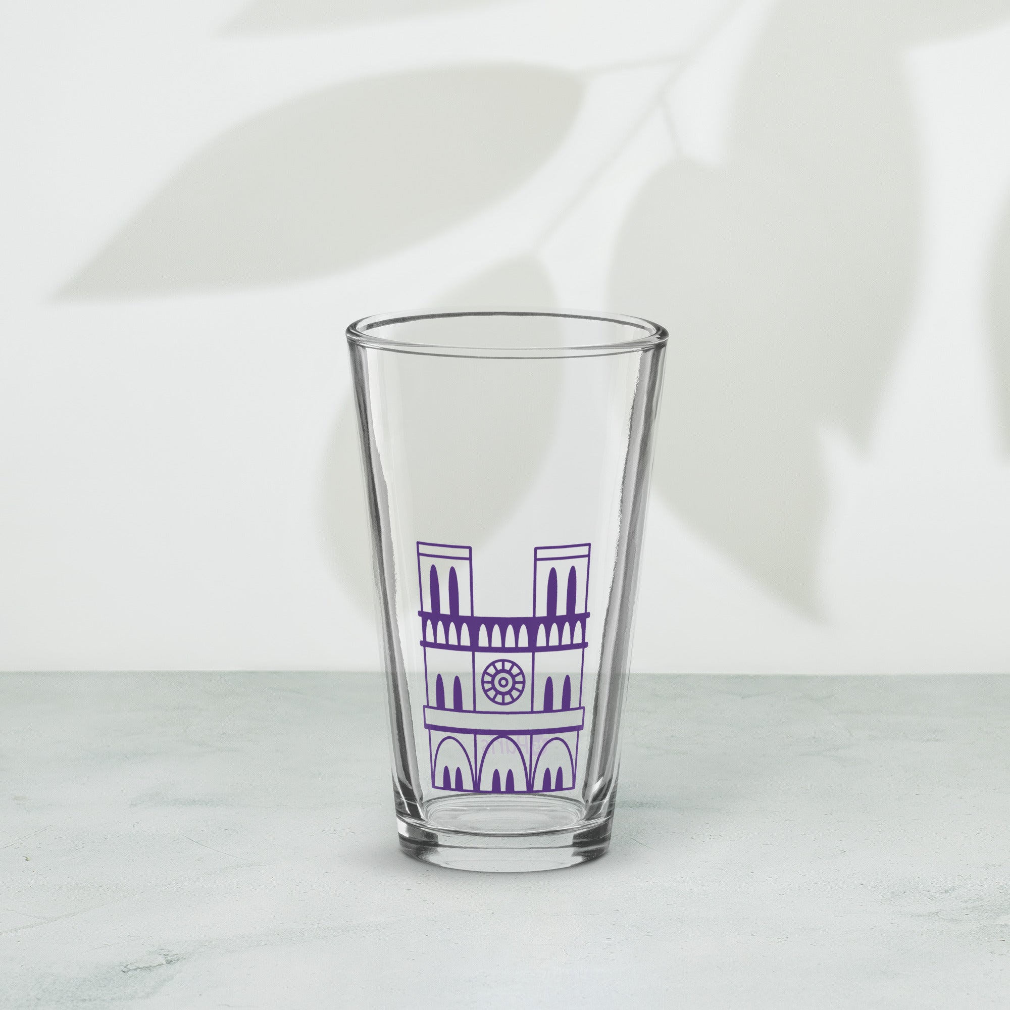 tsgabrielle® • Paris - Catedral de Notre-Dame • Copo Shaker Pint • 16 oz