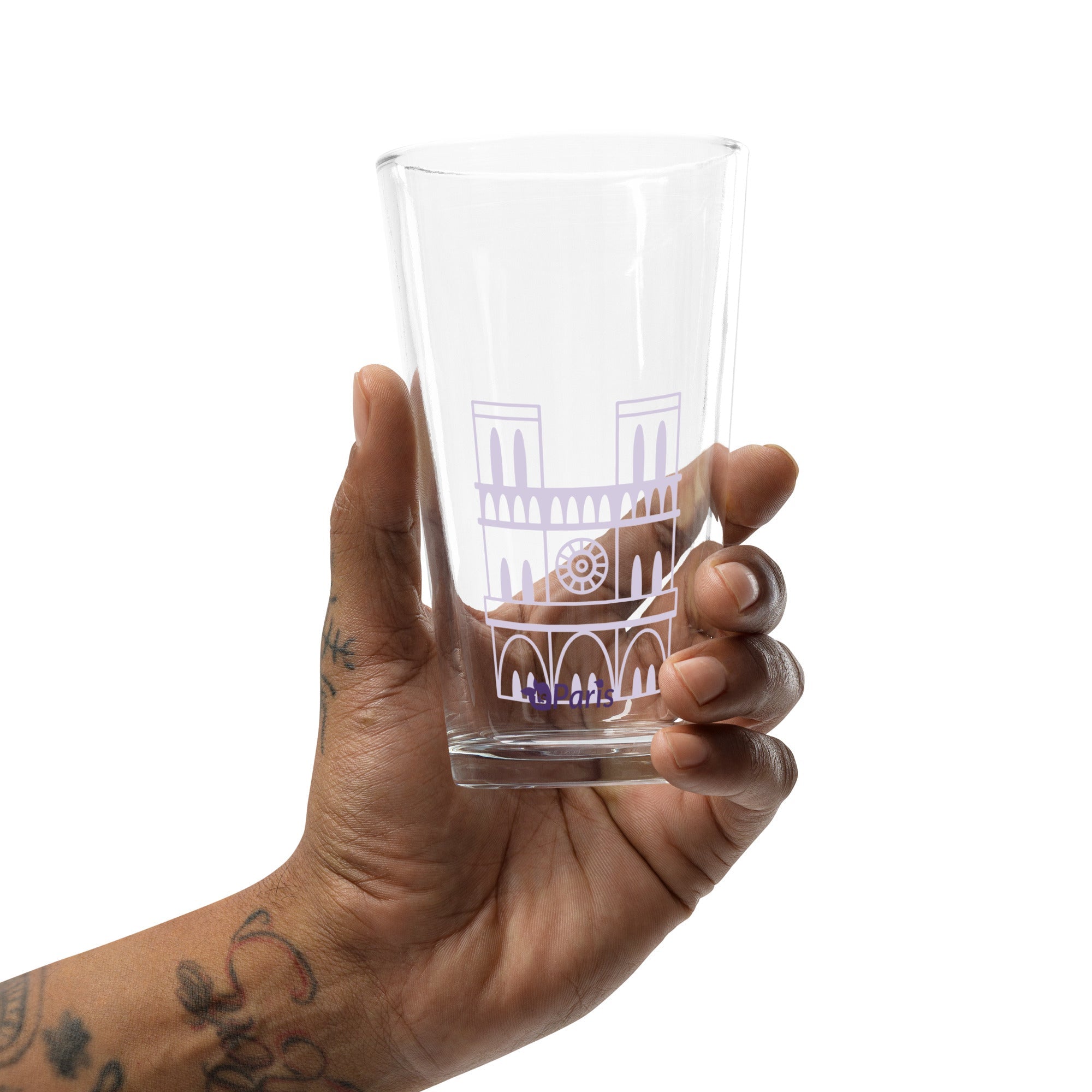 tsgabrielle® • Paris - Catedral de Notre-Dame • Copo Shaker Pint • 473 ml