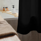 tsgabrielle® • Rosa Flamant • Cortina de Chuveiro • Preto • 180 x 188 cm