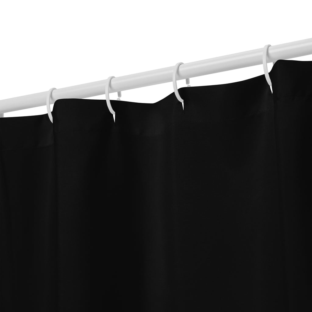 tsgabrielle® • Rosa Flamant • Cortina de Chuveiro • Preto • 180 x 188 cm