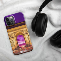tsgabrielle® • Paris - Arc de Triomphe • Snap Case Compatible with iPhone® • Latest Models  