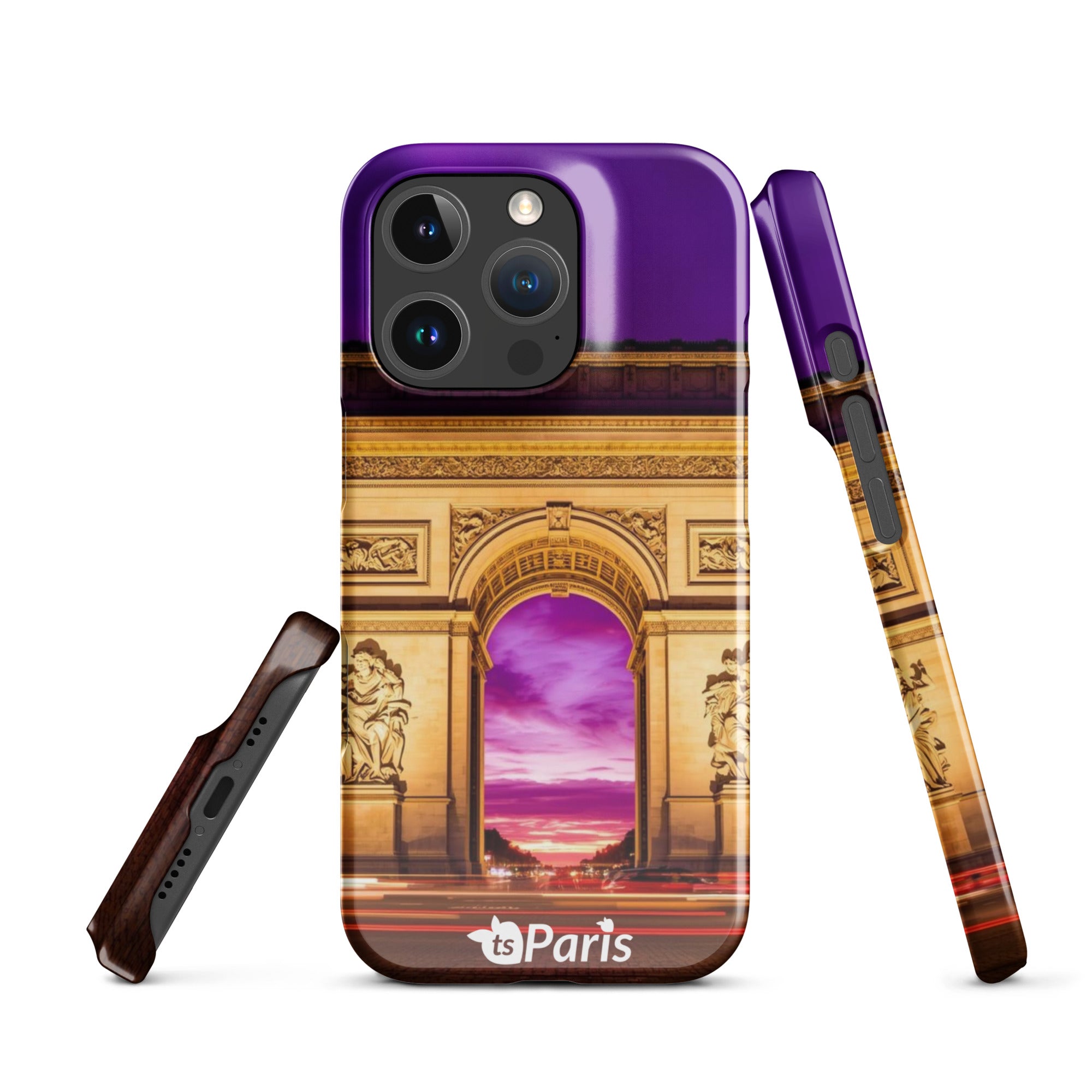 tsgabrielle® • Paris - Arc de Triomphe • Snap Case Compatible with iPhone® • Latest Models  