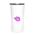 tsgabrielle® • Copo Cônico • Branco • Aço Inoxidável