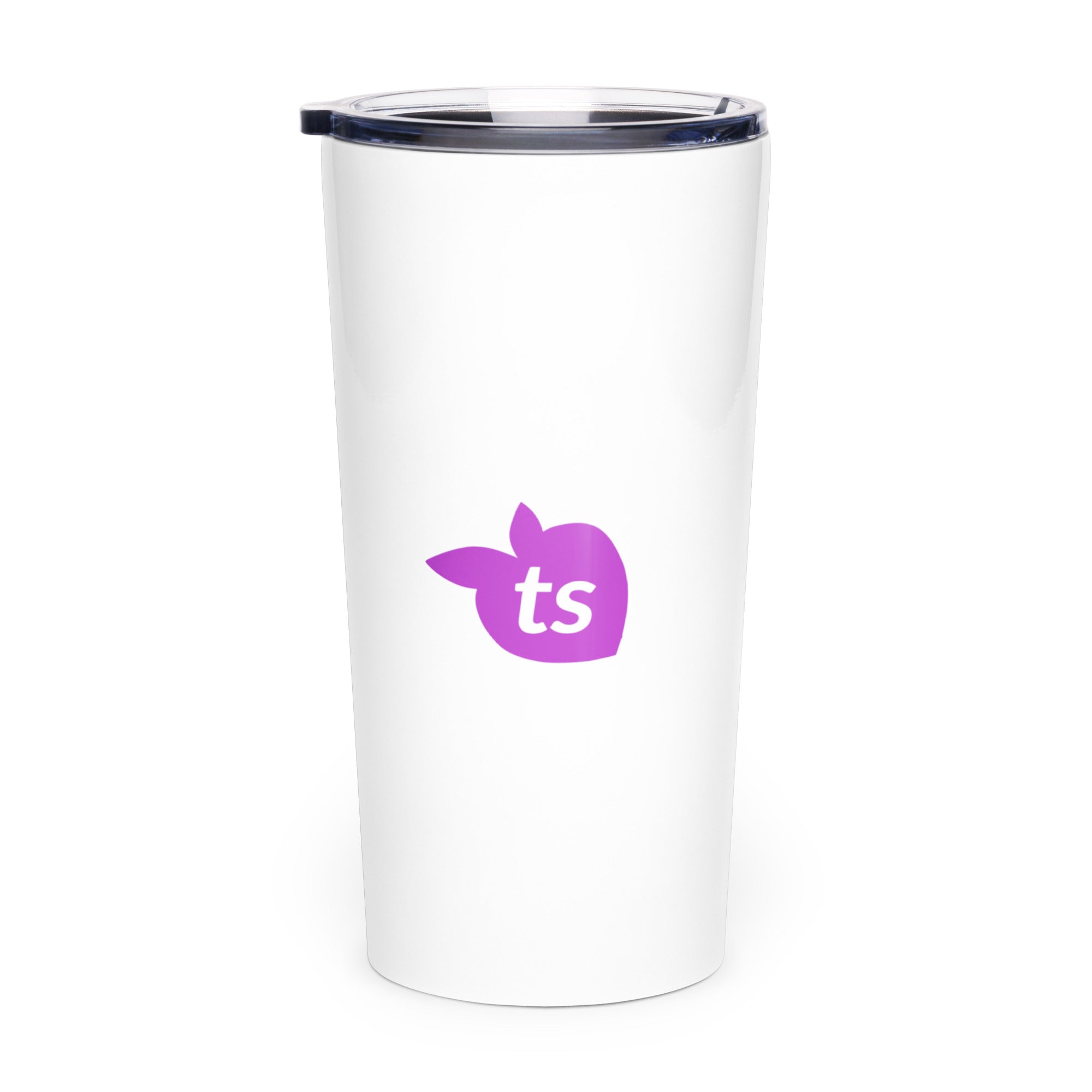 tsgabrielle® • Copo Cônico • Branco • Aço Inoxidável