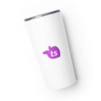 tsgabrielle® • Copo Cônico • Branco • Aço Inoxidável