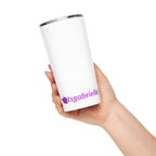 tsgabrielle® • Copo Cônico • Branco • Aço Inoxidável
