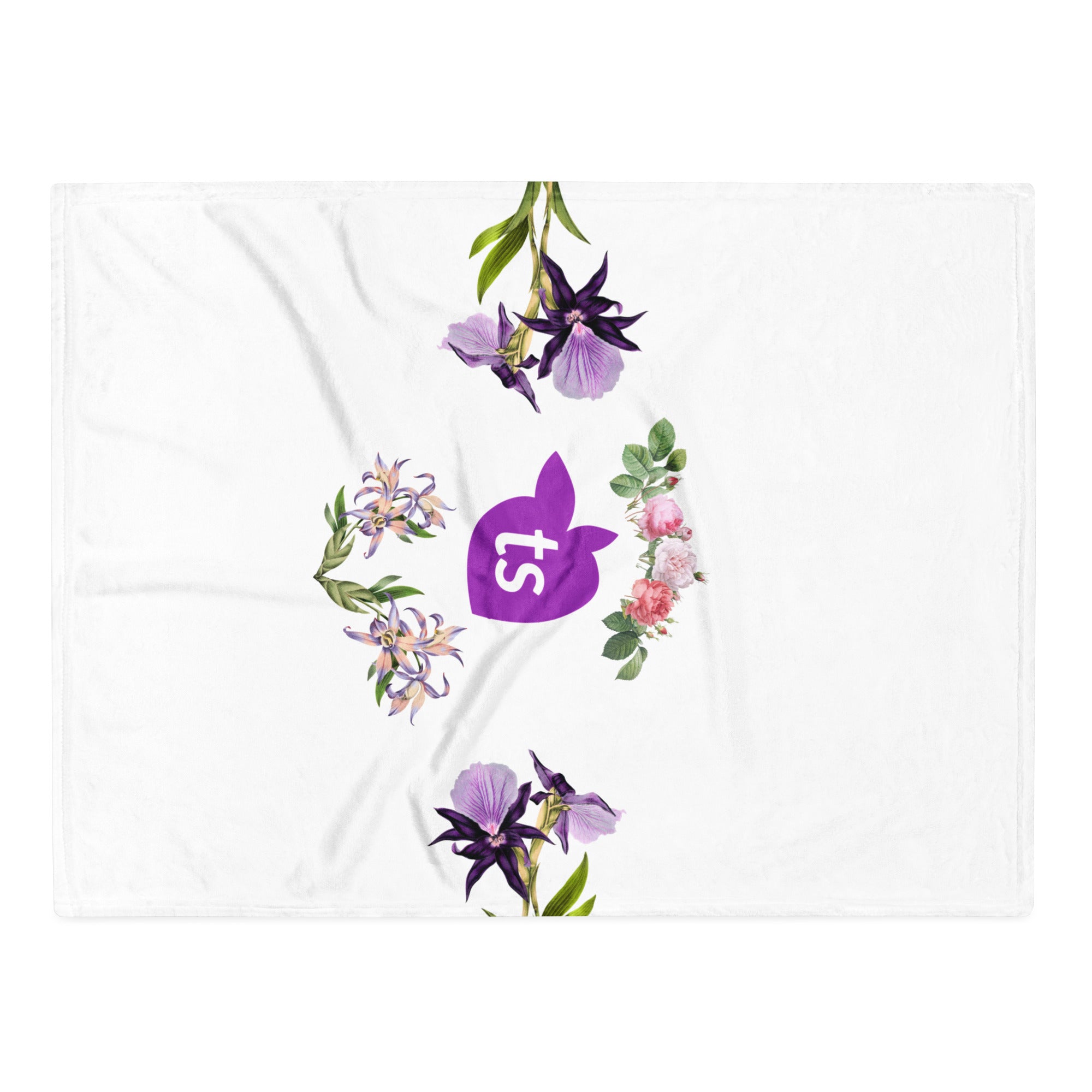 tsgabrielle® • TransFLOWer • Manta • Branca • 3 tamanhos