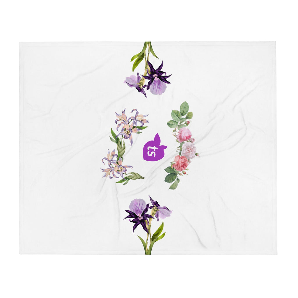tsgabrielle® • TransFLOWer • Manta • Branca • 3 tamanhos