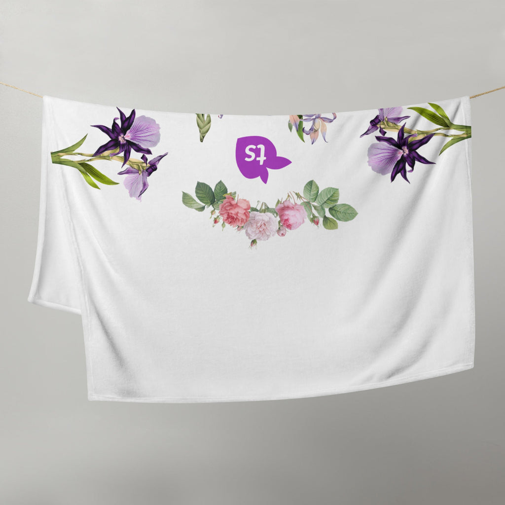 tsgabrielle® • TransFLOWer • Manta • Branca • 3 tamanhos