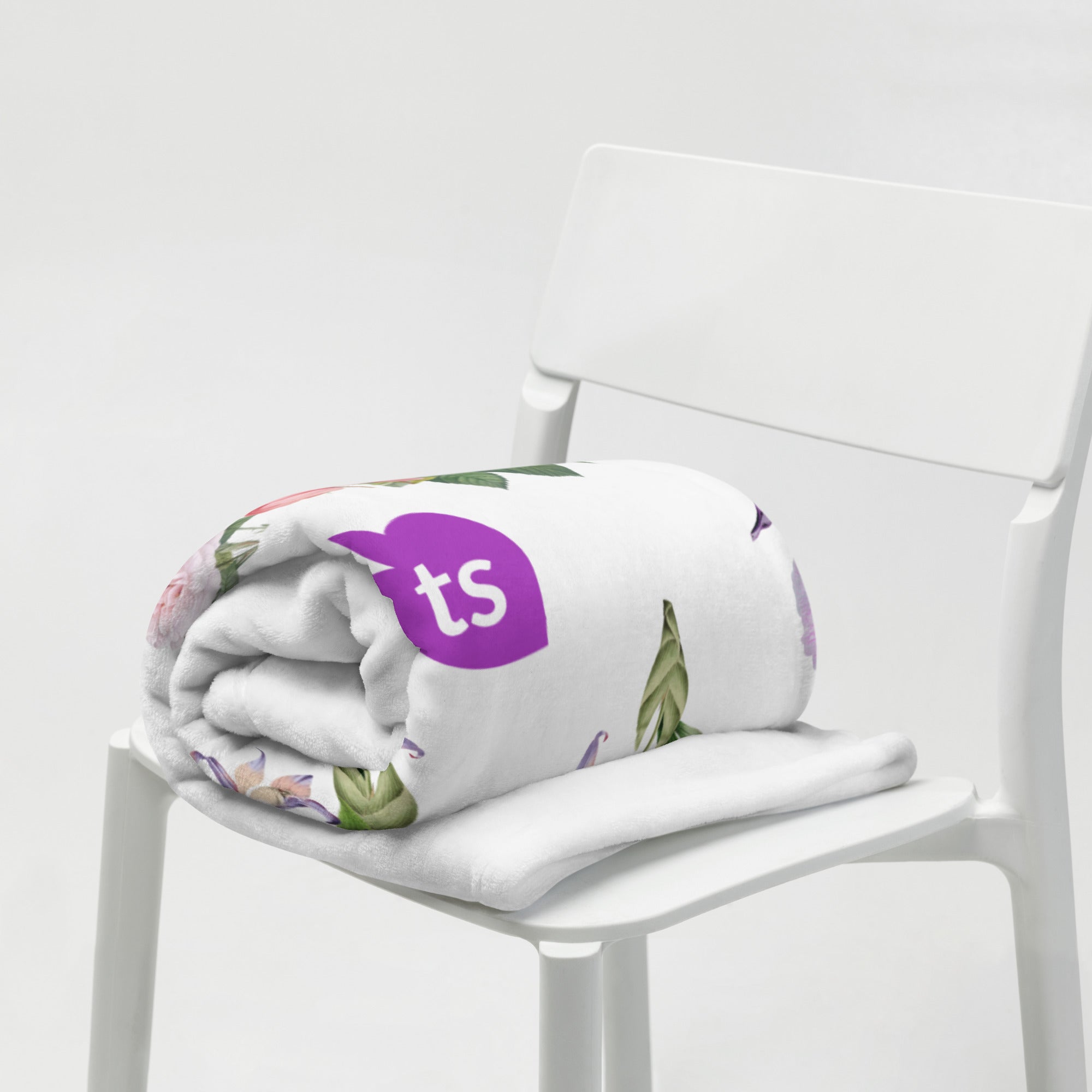 tsgabrielle® • TransFLOWer • Manta • Branca • 3 tamanhos