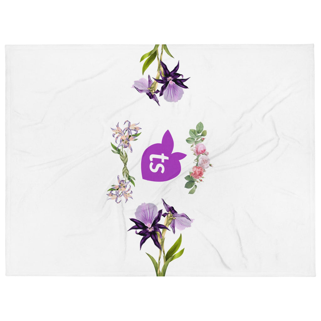 tsgabrielle® • TransFLOWer • Manta • Branca • 3 tamanhos