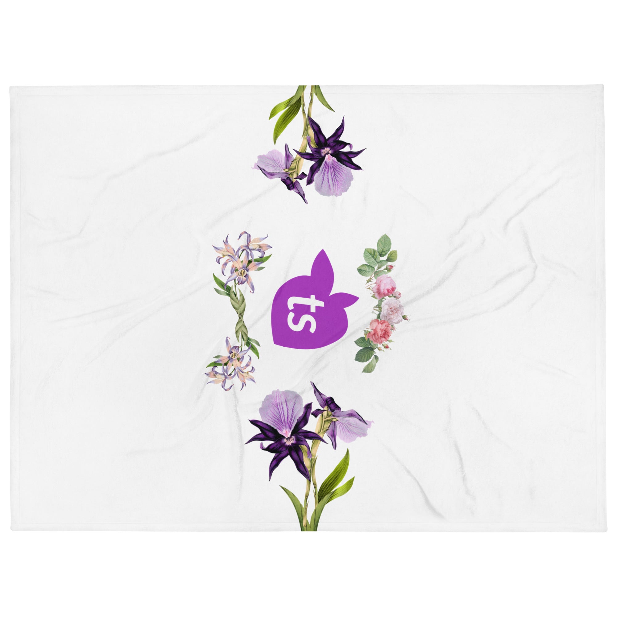 tsgabrielle® • TransFLOWer • Manta • Branca • 3 tamanhos
