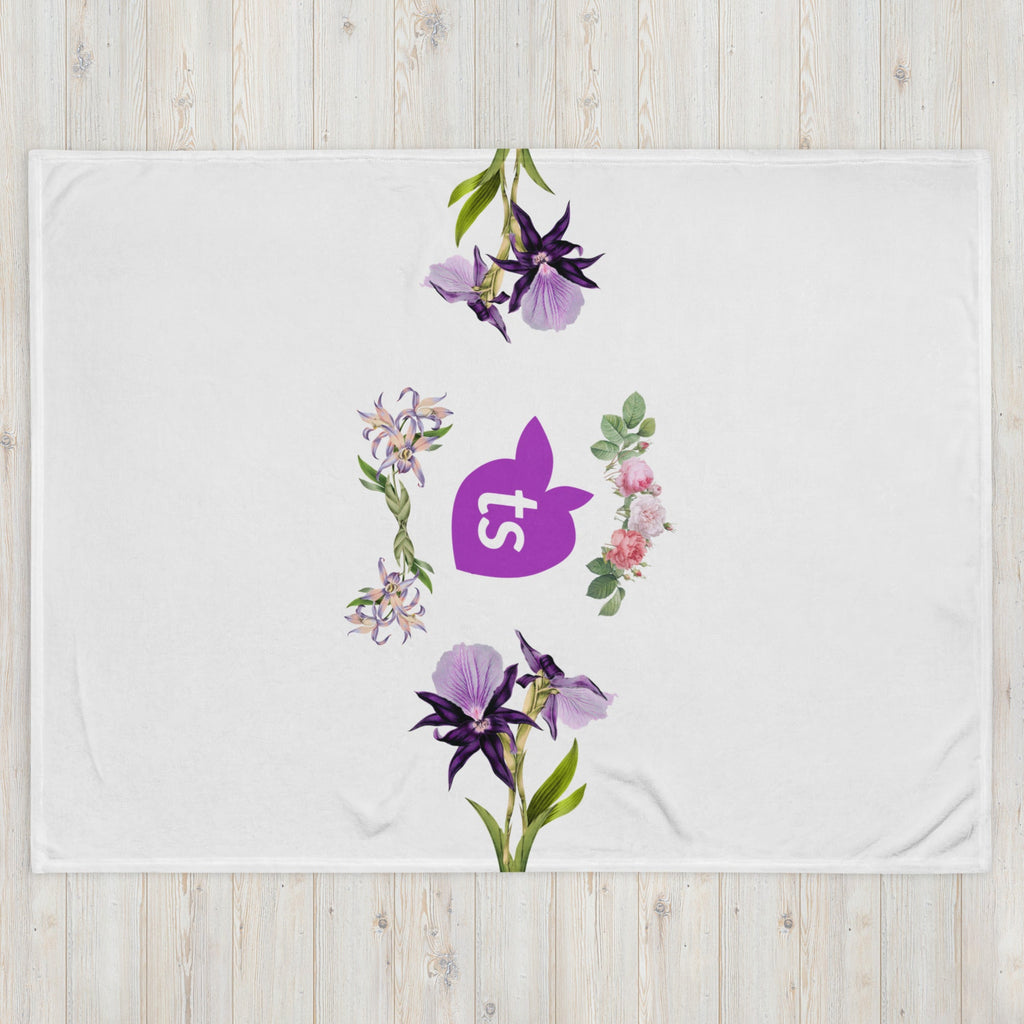 tsgabrielle® • TransFLOWer • Manta • Branca • 3 tamanhos
