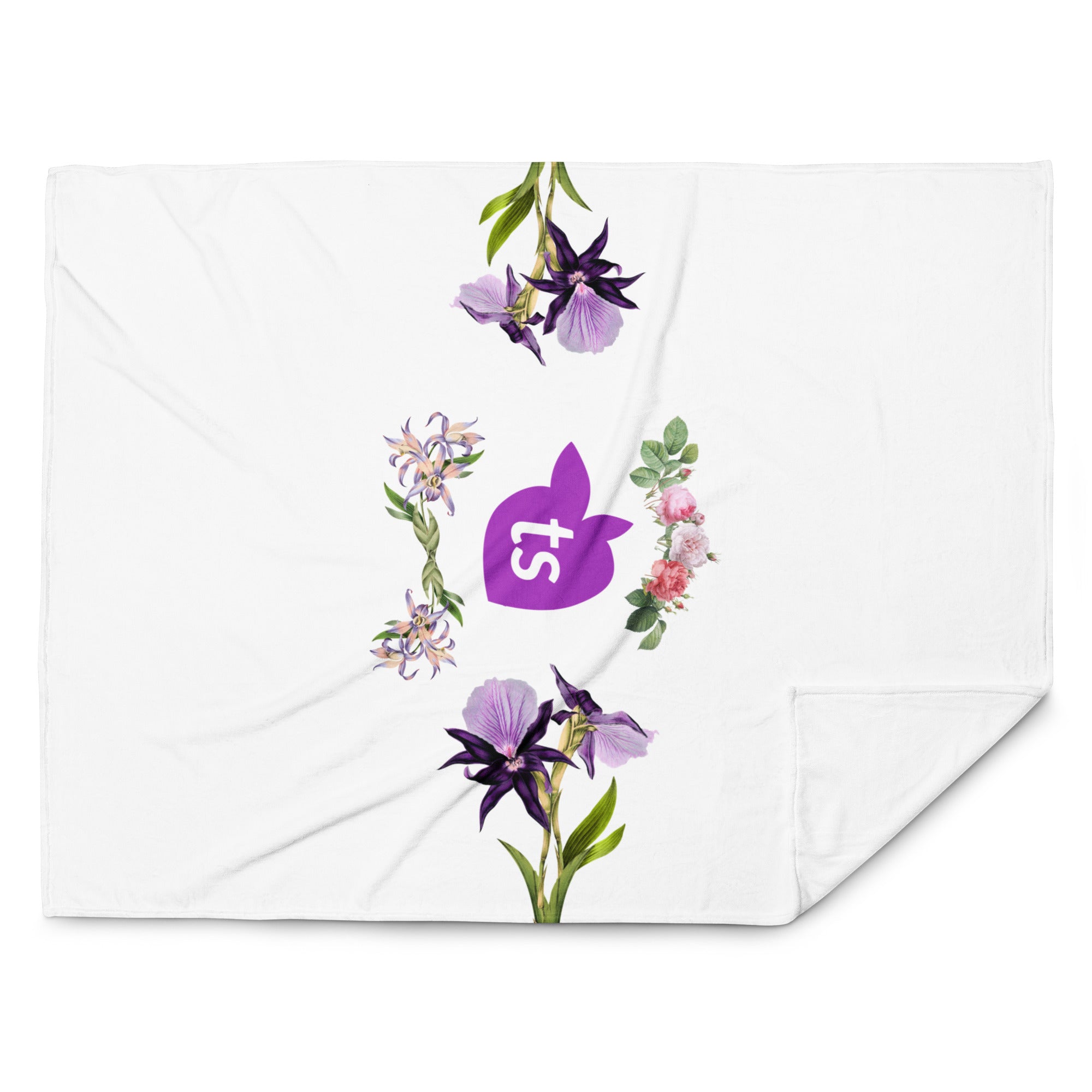 tsgabrielle® • TransFLOWer • Manta • Branca • 3 tamanhos
