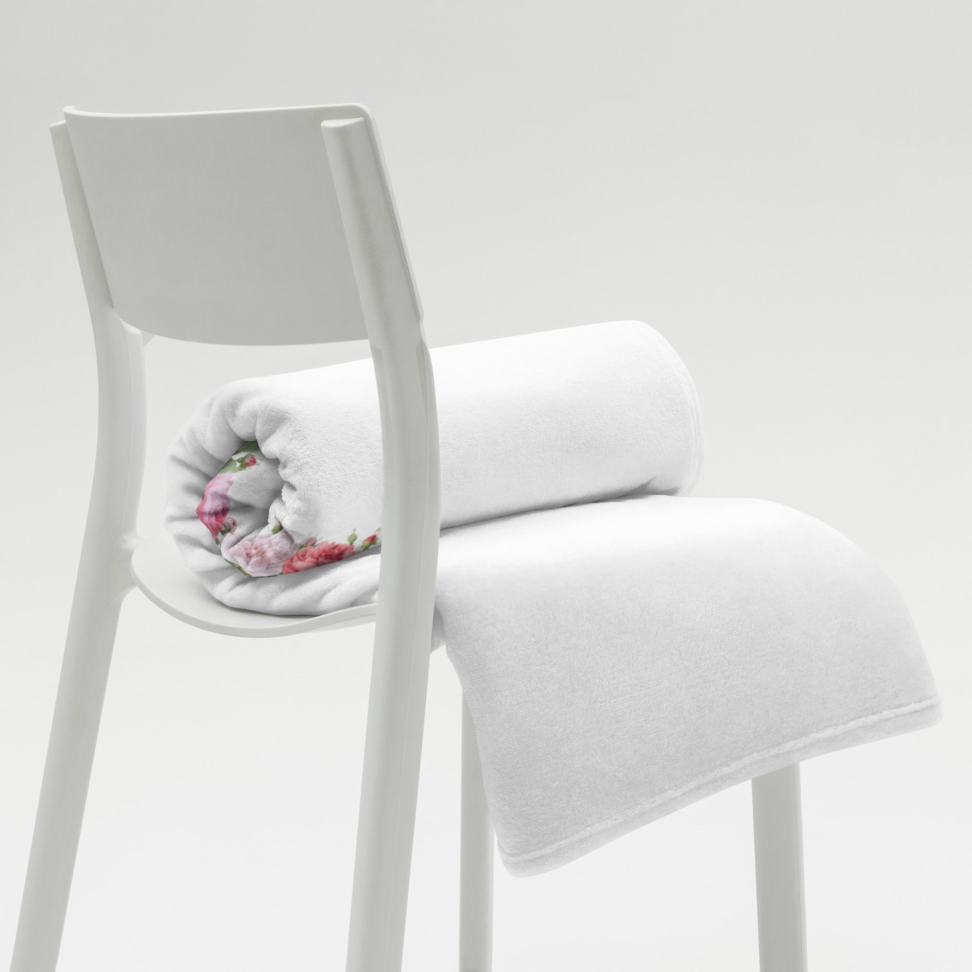 tsgabrielle® • TransFLOWer • Manta • Branca • 3 tamanhos