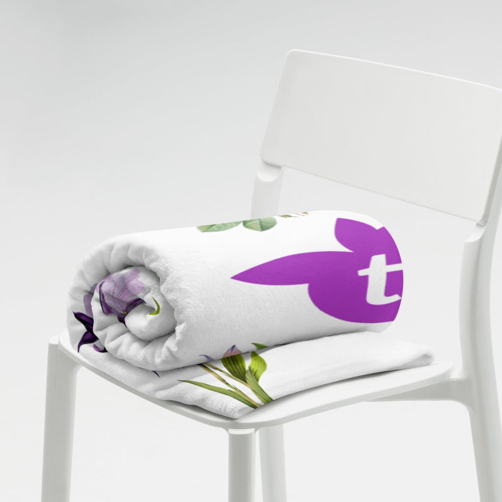 tsgabrielle® • TransFLOWer • Manta • Branca • 3 tamanhos
