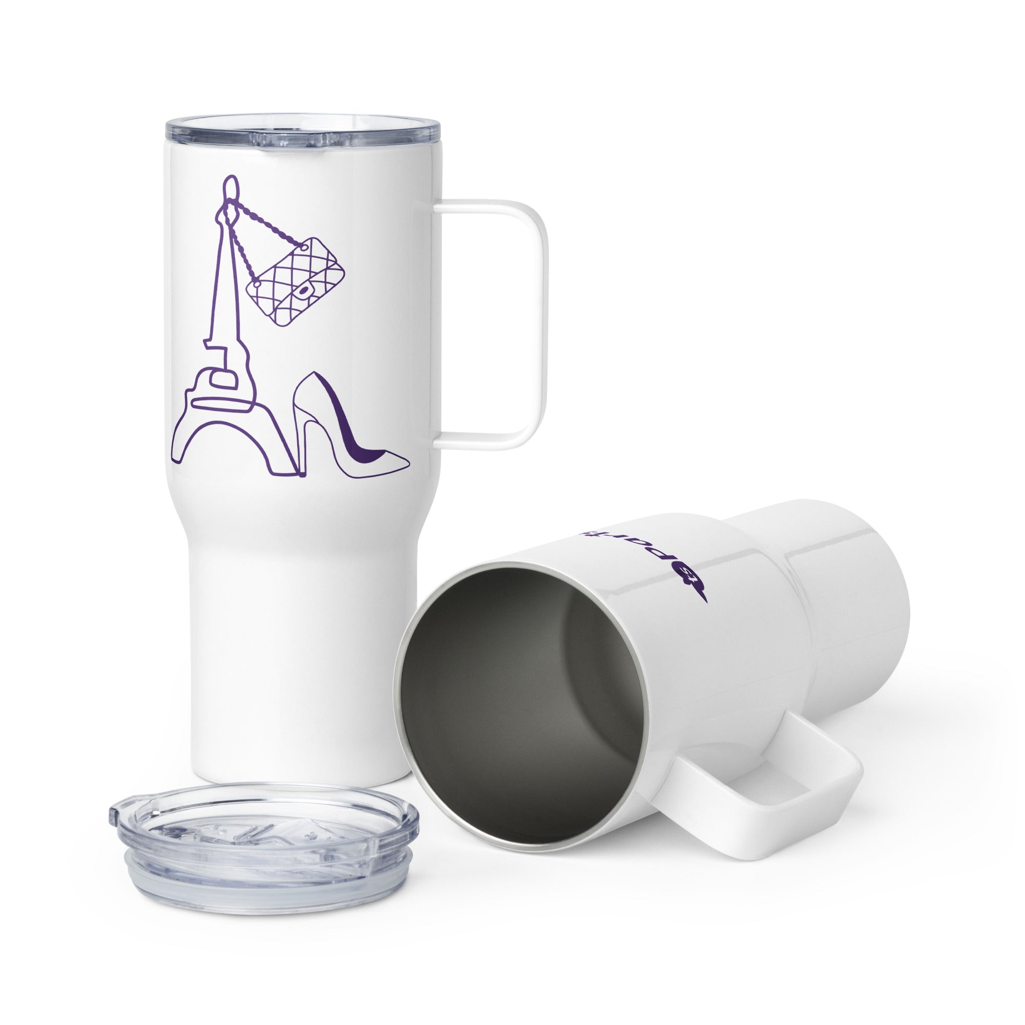 tsgabrielle® • Paris - La Tour Eiffel • Caneca com alça • 2 tamanhos