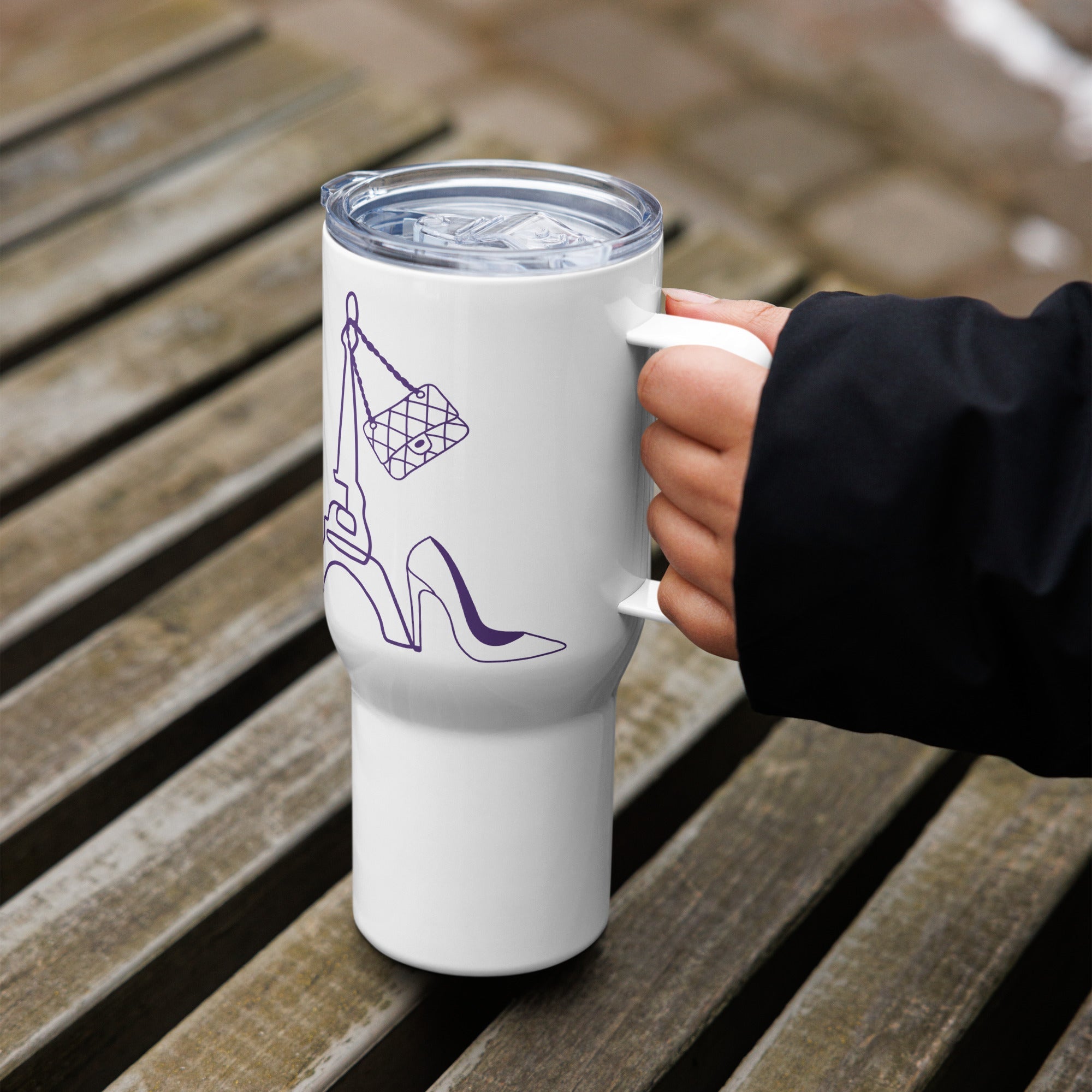 tsgabrielle® • Paris - La Tour Eiffel • Caneca com alça • 2 tamanhos