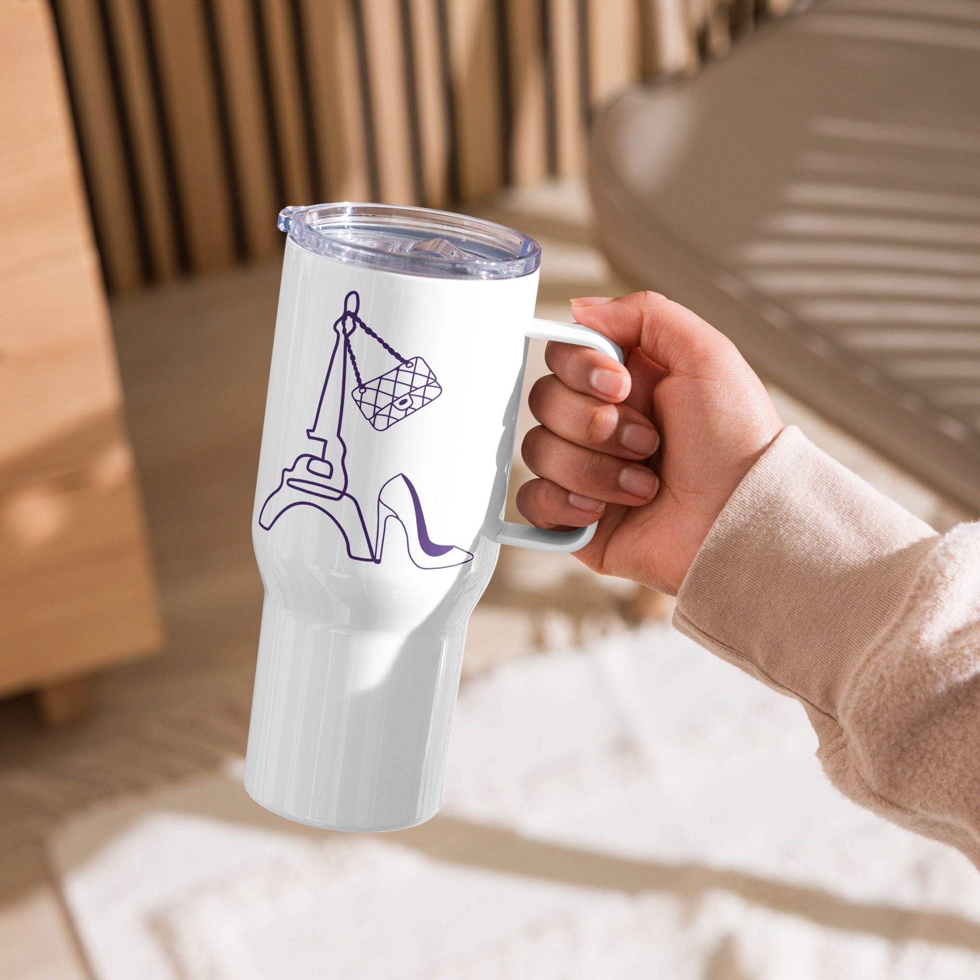 tsgabrielle® • Paris - La Tour Eiffel • Caneca com alça • 2 tamanhos