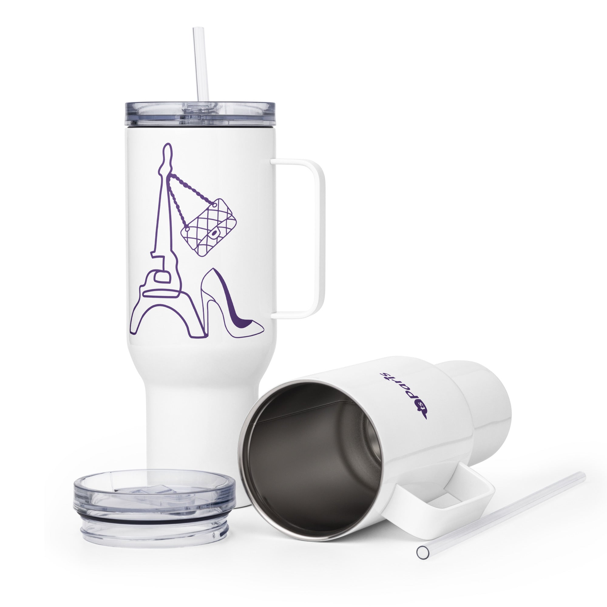 tsgabrielle® • Paris - La Tour Eiffel • Caneca com alça • 2 tamanhos