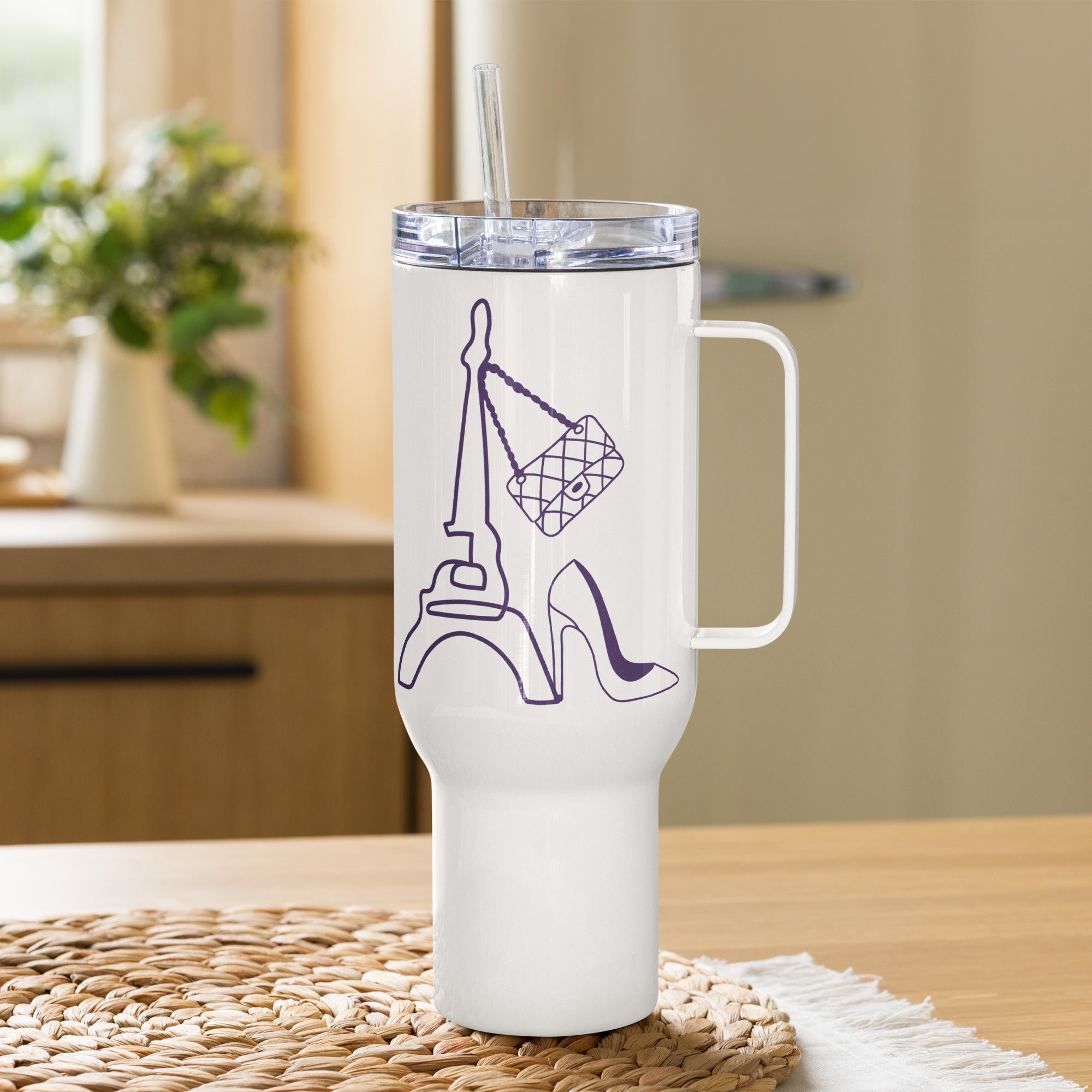 tsgabrielle® • Paris - La Tour Eiffel • Caneca com alça • 2 tamanhos