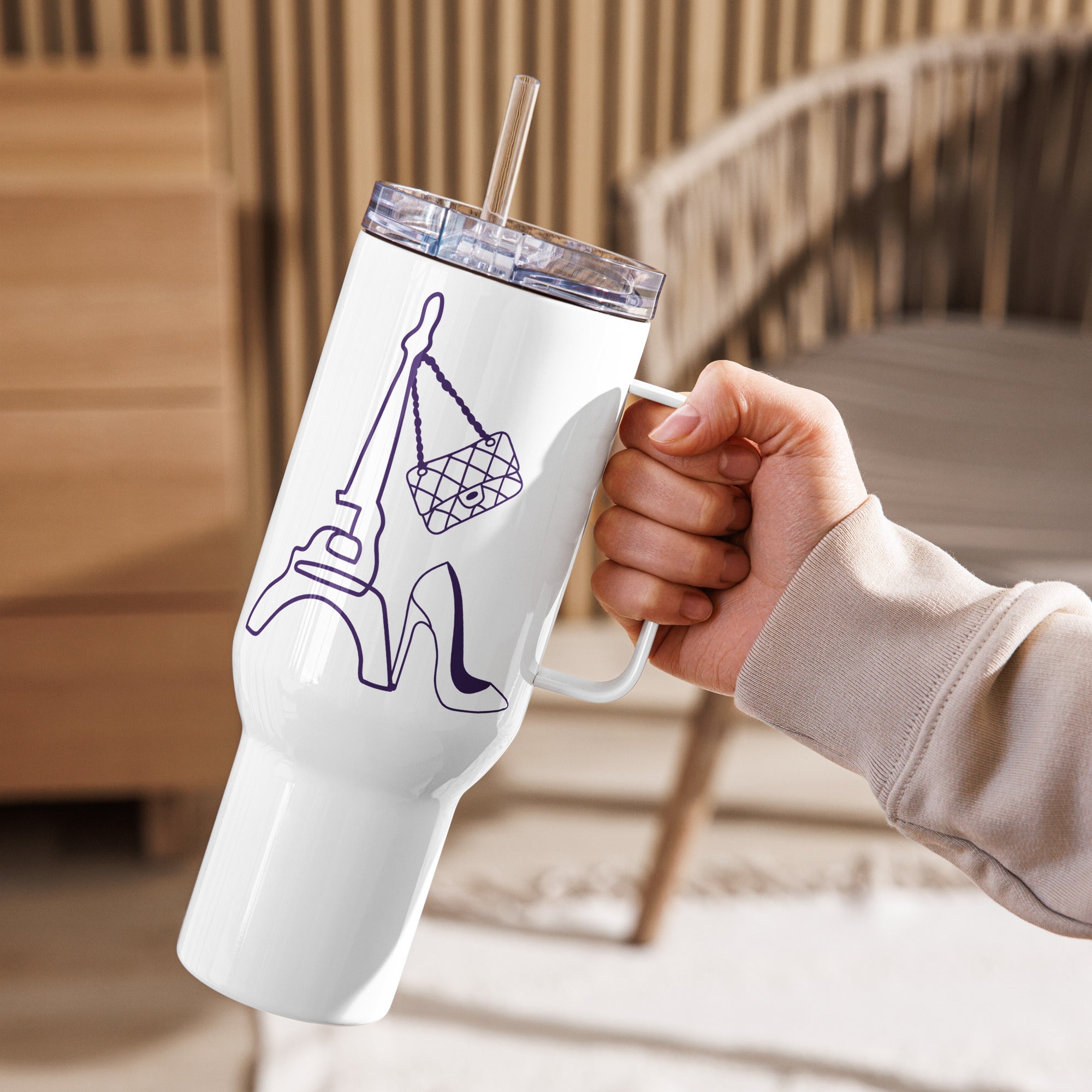 tsgabrielle® • Paris - La Tour Eiffel • Caneca com alça • 2 tamanhos