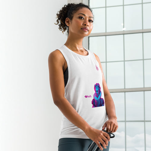 tsgabrielle® • For Her • Paris – Marie Antoinette • Muscle Tank • White