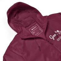 tsgabrielle® • Para Ela 👗 Só Boas Vibrações • Jaqueta Corta-Vento Leve com Zíper • 7 Cores