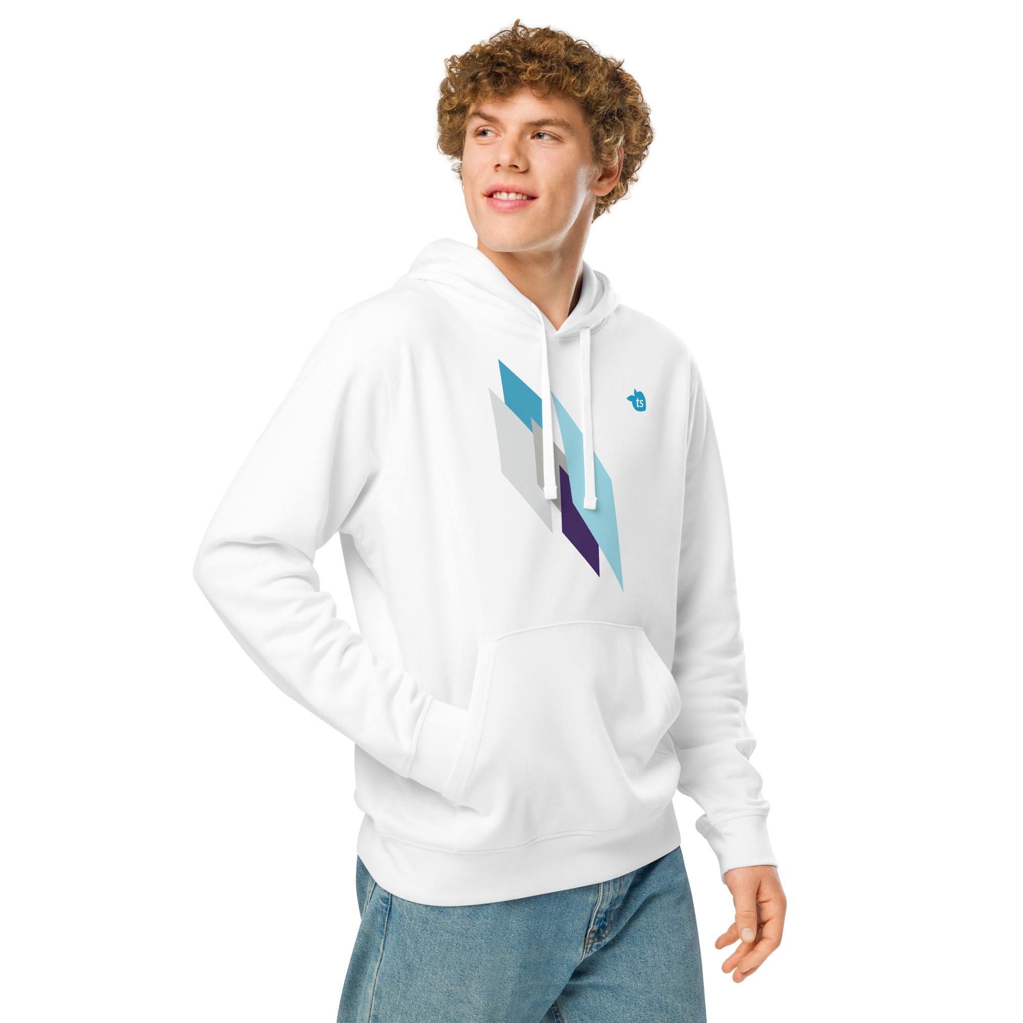 tsgabrielle® • Para Ele 👔 • Céus de Cristal • Moletom com Capuz de Peso Médio • Algodão Orgânico