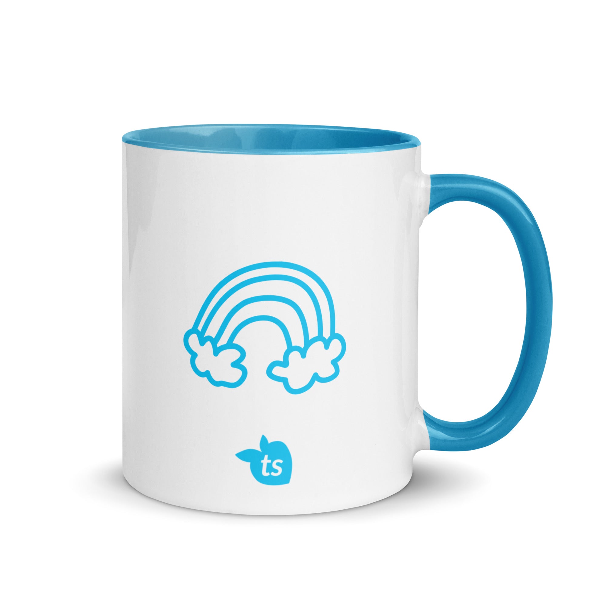 tsgabrielle • Good Vibes Only • Caneca com cor dentro • Cerâmica • 325 ml