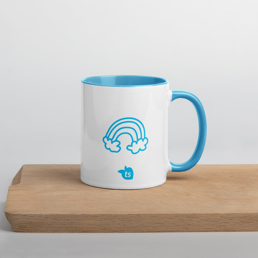 tsgabrielle • Good Vibes Only • Caneca com cor dentro • Cerâmica • 325 ml