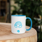 tsgabrielle • Good Vibes Only • Caneca com cor dentro • Cerâmica • 325 ml