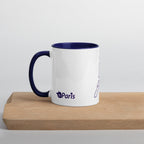 tsgabrielle® • Paris - La Tour Eiffel • Caneca com cor interna • Cerâmica • 325 ml