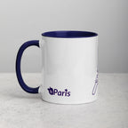 tsgabrielle • Paris • Caneca com cor interna • Cerâmica • 325 ml