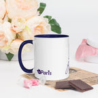 tsgabrielle® • Paris - La Tour Eiffel • Caneca com cor interna • Cerâmica • 325 ml