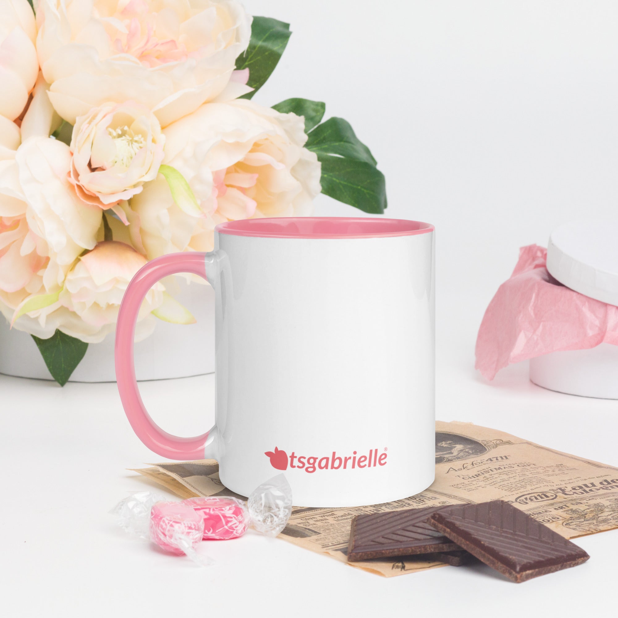 tsgabrielle • Caneca com cor dentro • Unicórnio - Seraphina • Cerâmica • 11 OZ